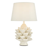 ZAL4233 Table Lamp Cream Ceramic With Shade
