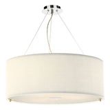ZAR0633 6 Light Pendant Cream 90Cm