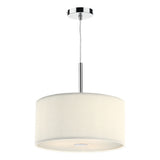 ZAR1033 3 Light Pendant Cream 40Cm