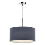 ZAR1039 3 Light Pendant Grey 40Cm
