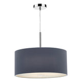 ZAR1739 3 Light Pendant 60Cm Grey