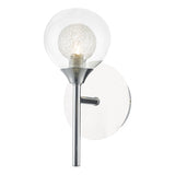 Wall Light Polished Chrome Glass