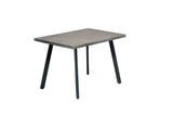 Am02 1.2M Dining Table Melamine Concrete Finish /Grey Leg