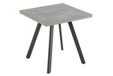 Am05 Lamp Table Melamine Concrete Finish /Grey Leg
