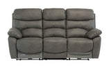 Electric Recliner 3 Seater - Grey